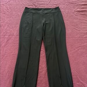 EPOQUE sz 16 Black Women's Pants slimming back pockets travel golf like new